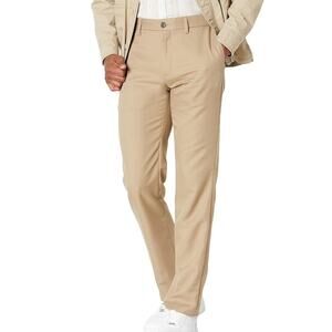 Amazon Essentials  Slim-Fit Flat-Front Khaki Brown Dress Pant- Men's 29Wx32L NWT